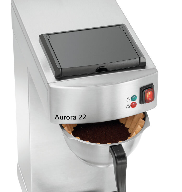Ekspres przelewowy Bartscher Aurora 22 — filtr do kawy