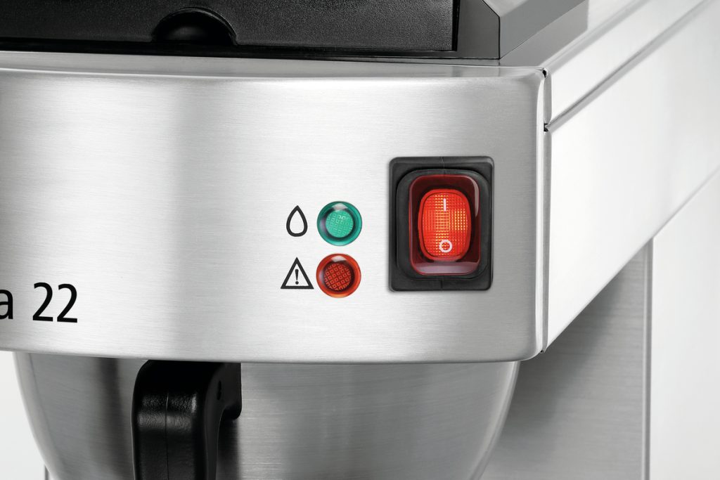 Panel Bartscher Aurora 22 z włącznikiem oraz zieloną i czerwoną kontrolką