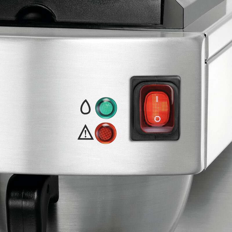 Ekspres przelewowy Bartscher Aurora 22 — panel sterowania