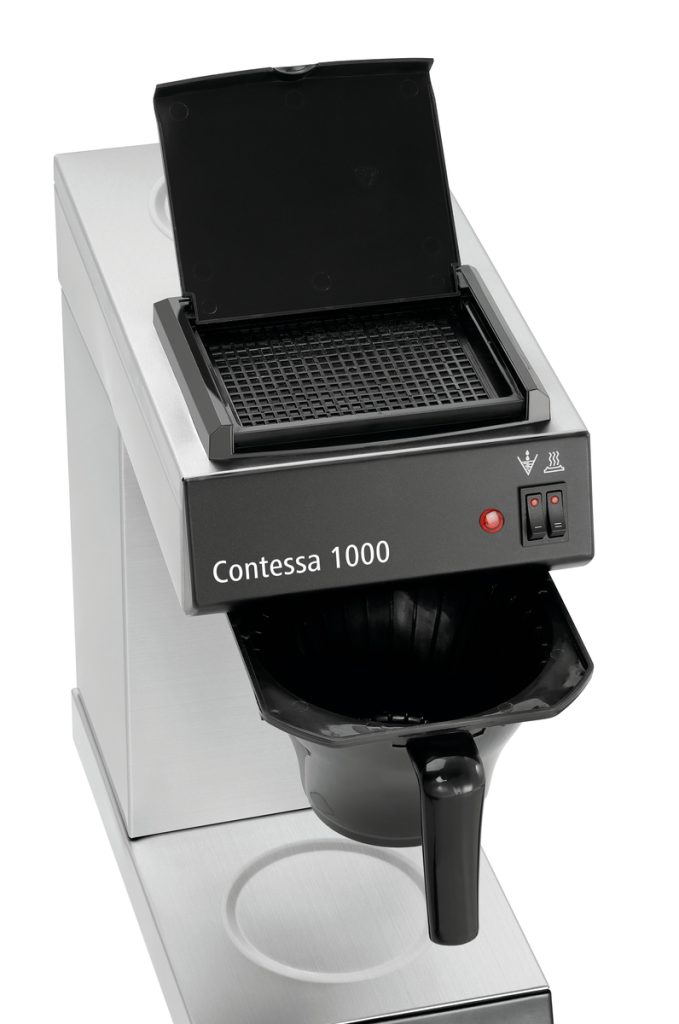 Ekspres przelewowy Bartscher Contessa 1000 — filtr do kawy