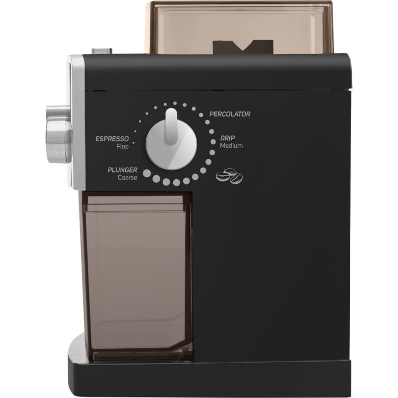 Młynek elektryczny do kawy Sencor SCG 5050BK — panel sterowania