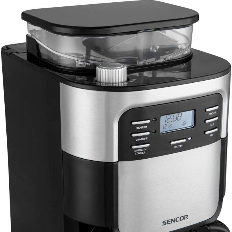 Ekspres przelewowy Sencor SCE 7000BK — panel sterowania