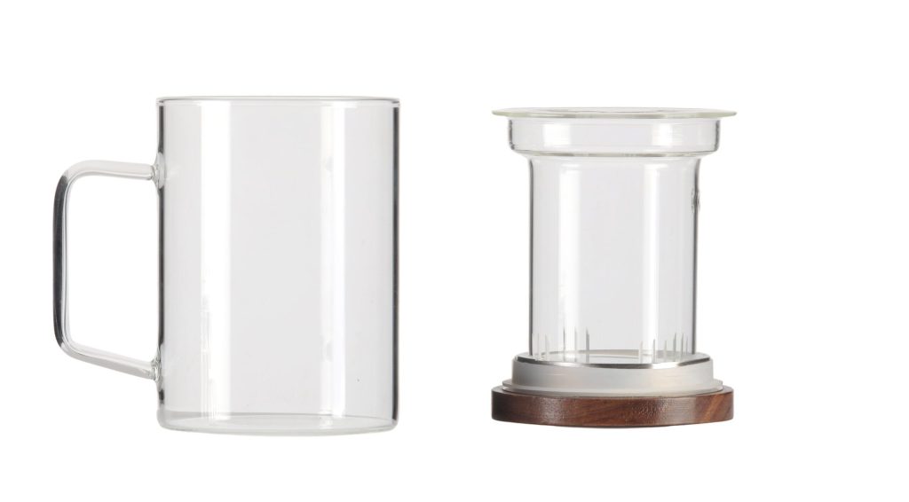 Szklanka z zaparzaczem Soho 350 ml — sitko i pokrywa