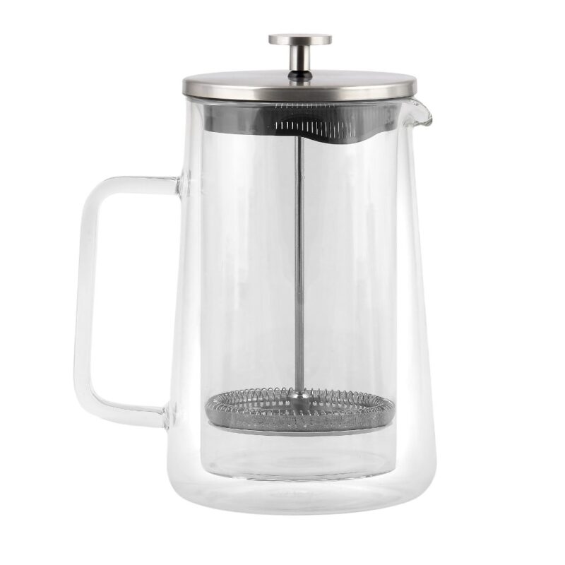 Zaparzacz do herbaty 1000 ml Vialli Design, Diva srebrny mat