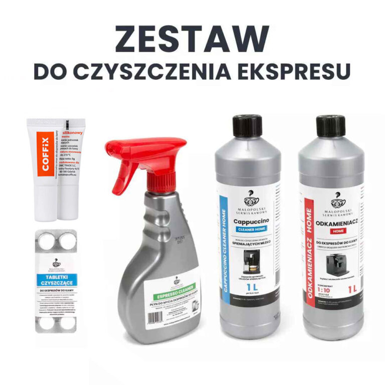 Zestaw do czyszczenia ekspresu