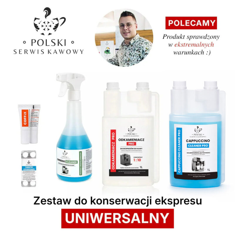 Zestaw do czyszczenia ekspresu
