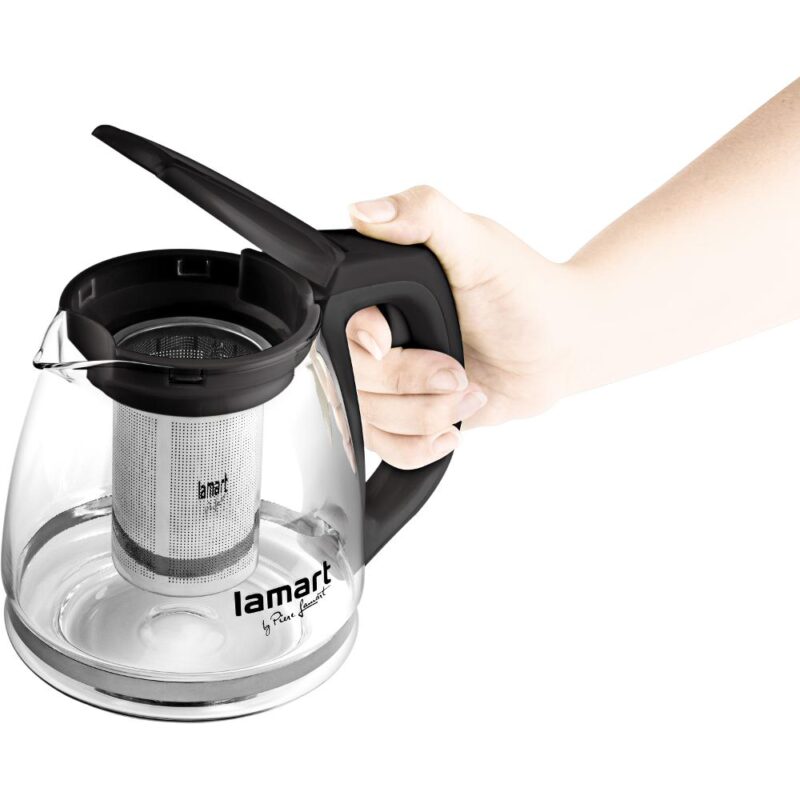 Zaparzacz Lamart Verre LT7025 — sitko i pokrywa