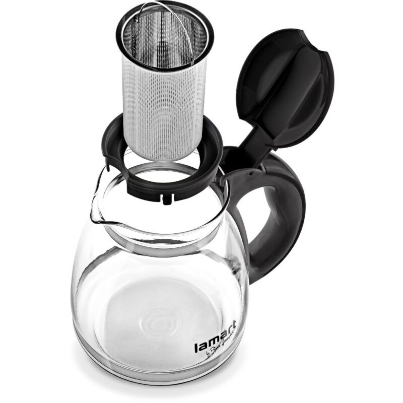 Zaparzacz Lamart Verre LT7027 — sitko i pokrywa