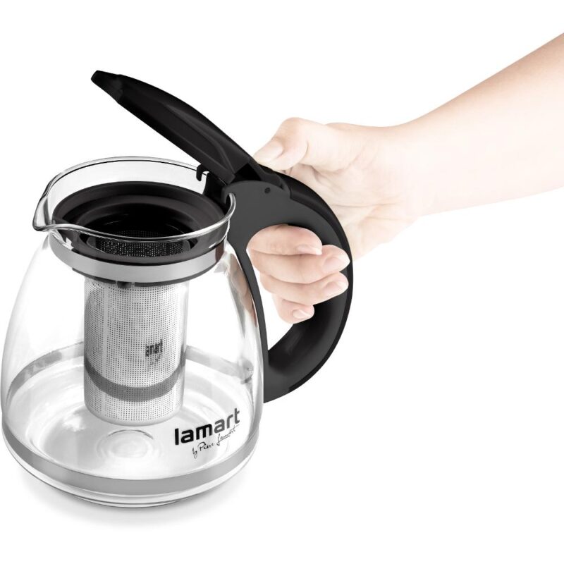 Zaparzacz Lamart Verre LT7027 — sitko i pokrywa