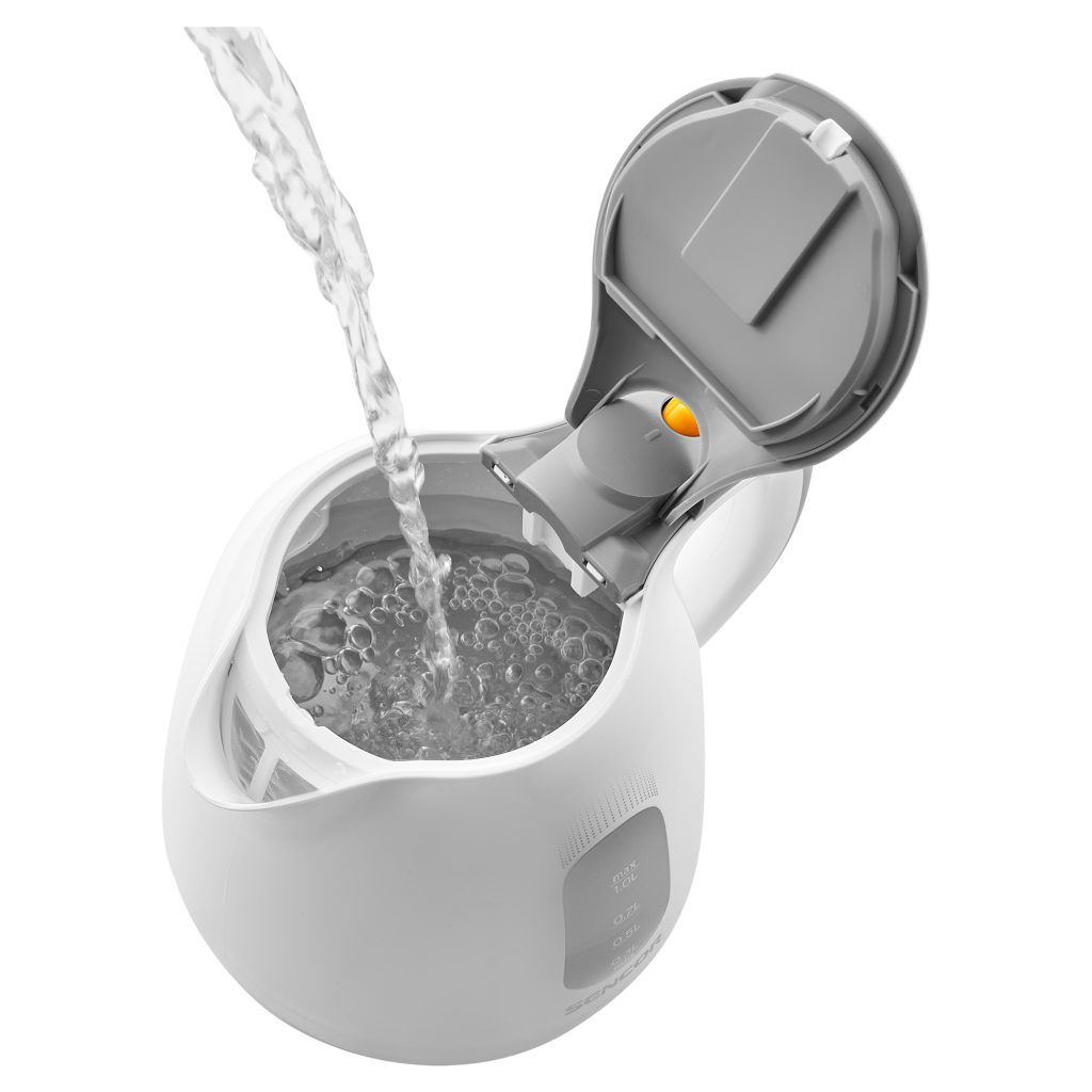 Czajnik Sencor SWK 1100WH 1 l 1100W — zbiornik na wodę