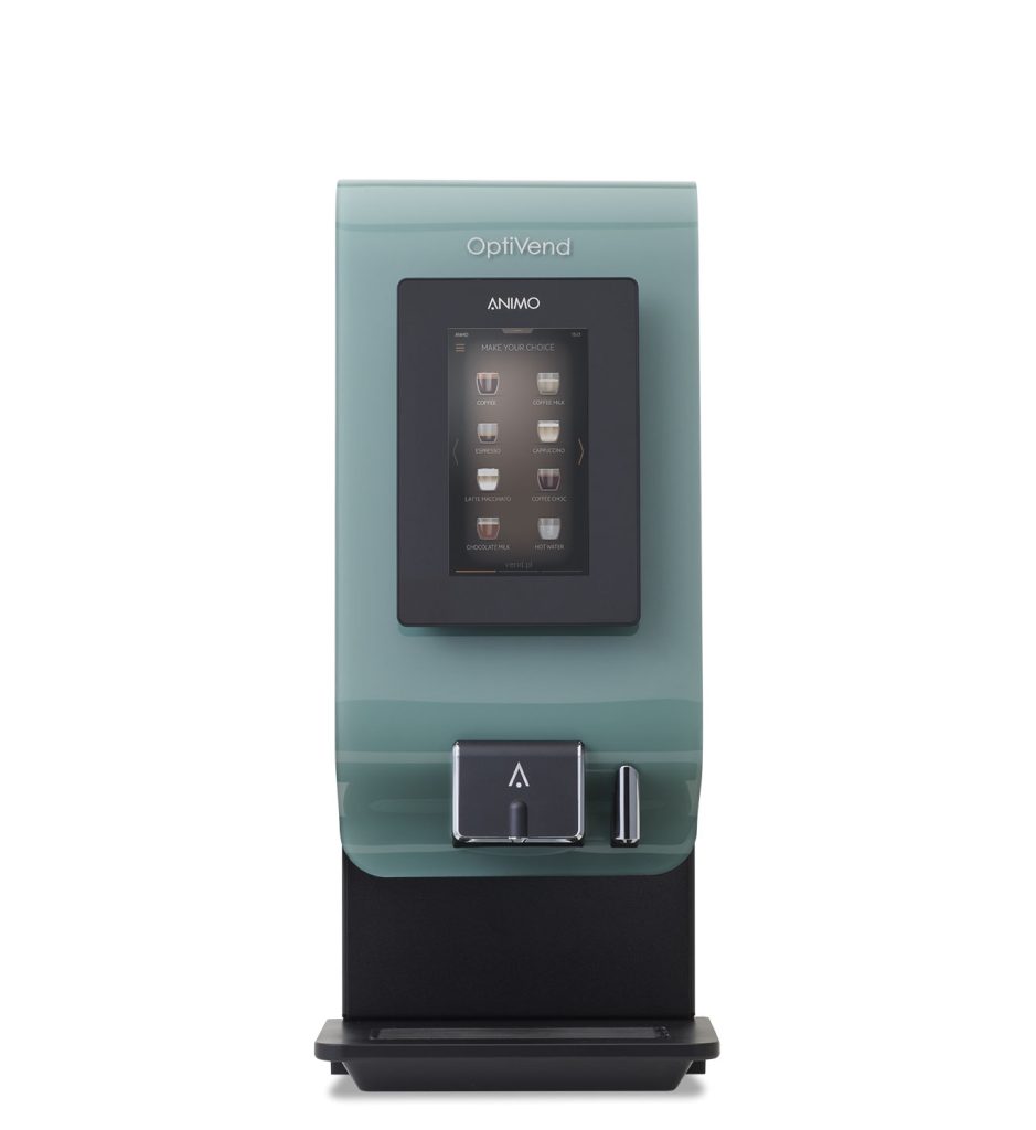 Ekspres automatyczny do kawy instant - Animo OptiVend PSK mini 3 miętowy