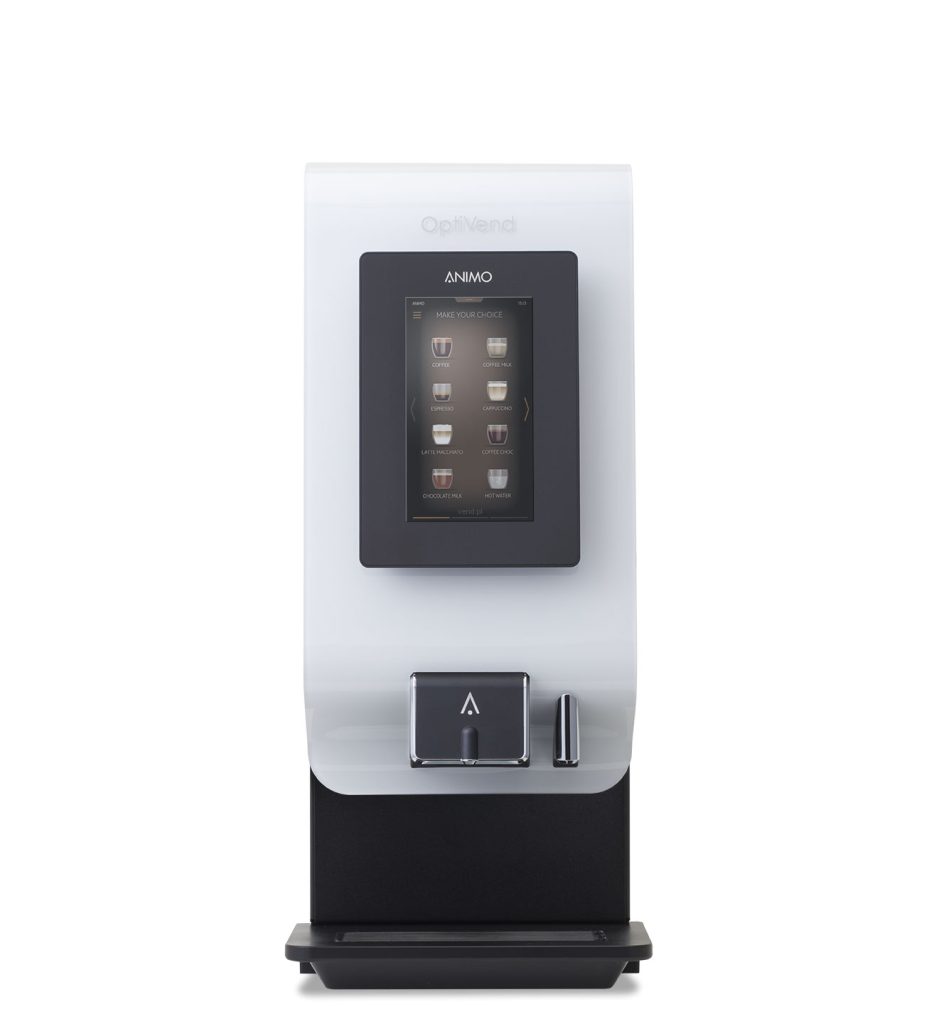 Ekspres automatyczny do kawy instant - Animo OptiVend PSK mini 3 biały