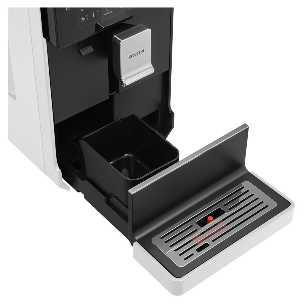 Ekspres automatyczny Sencor SES 9301WH — tacka ociekowa