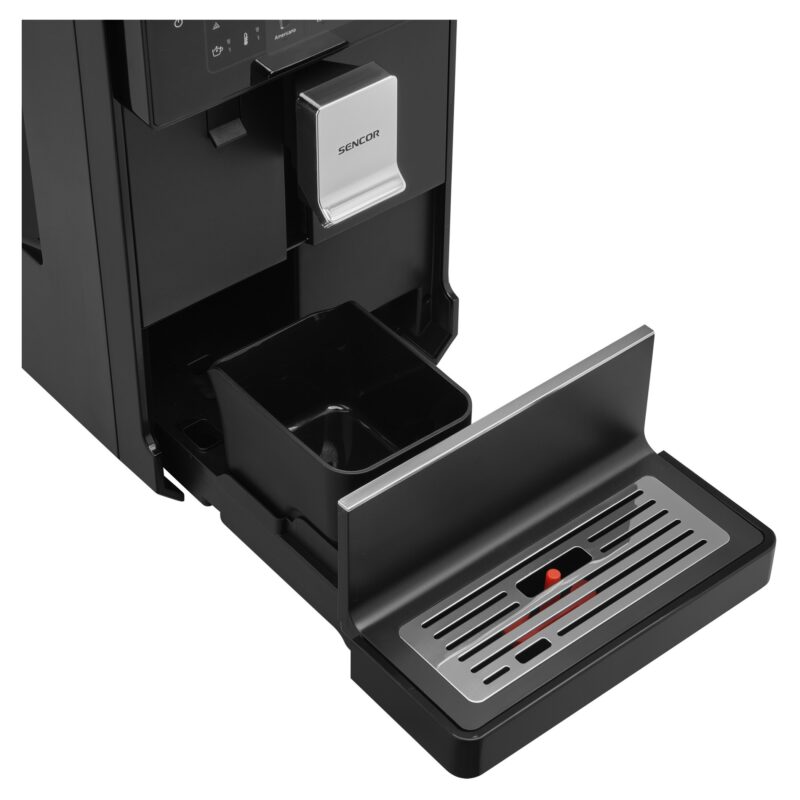 Ekspres automatyczny Sencor SES 9300BK — tacka ociekowa