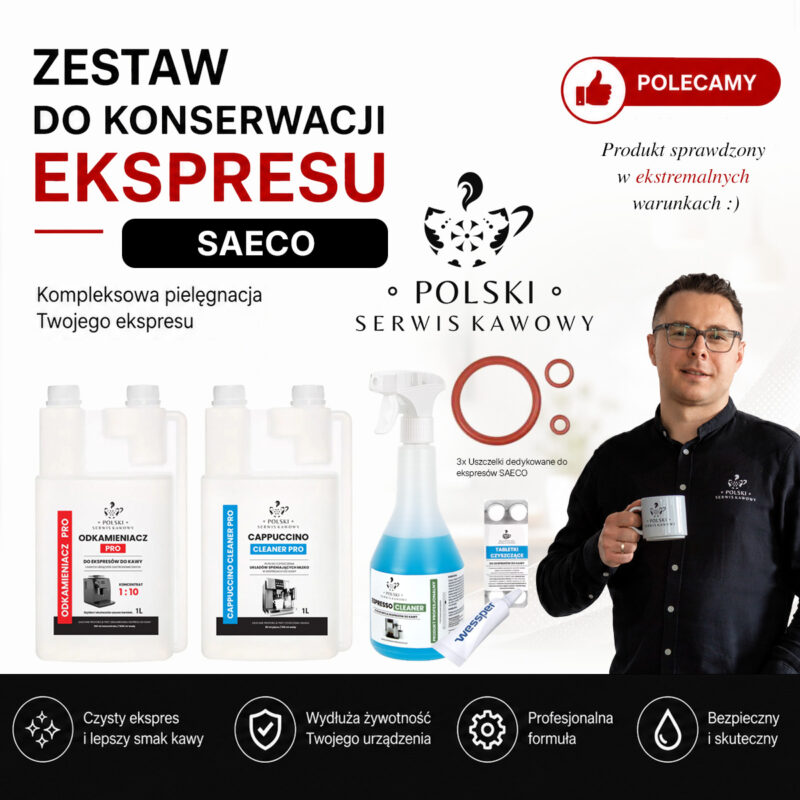 Zestaw do konserwacji ekspresów Saeco