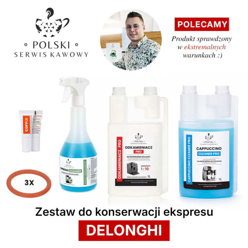 Zestaw do konserwacji ekspresów Delonghi