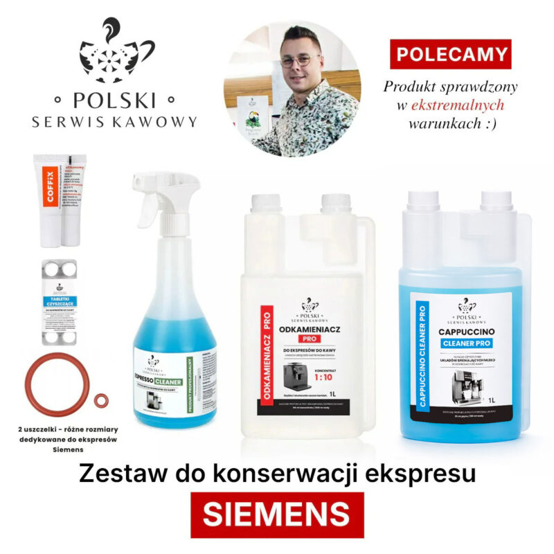 Zestaw do konserwacji ekspresów Siemens