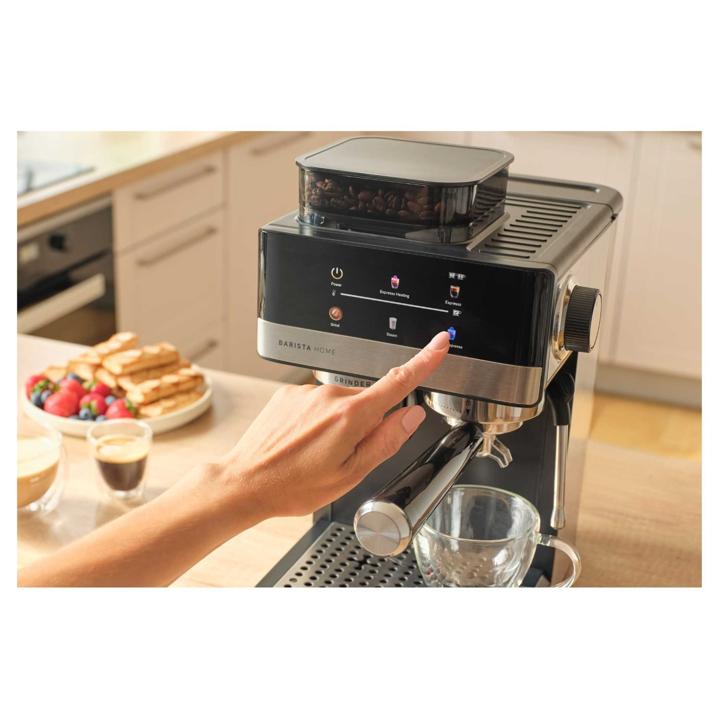 Ekspres do kawy Sencor SES 5000SS espresso z wbudowanym młynkiem - obrazek 13