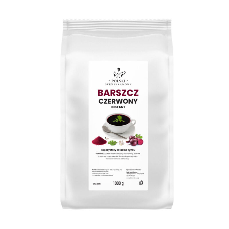 Barszcz czerwony instant - 1000g.