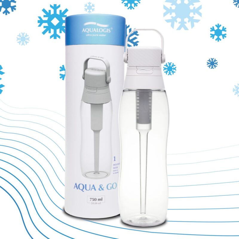 Butelka Filtrująca Aqualogis Aqua&Go Tritan
