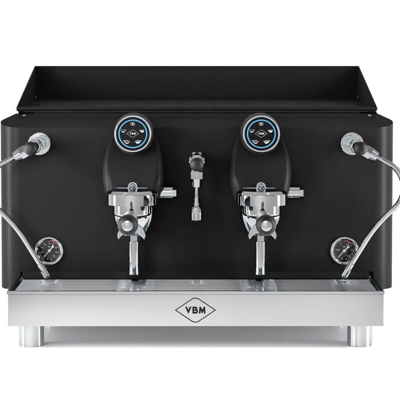 Ekspres kolbowy 2-grupowy VBM Lollo 2GR czarny