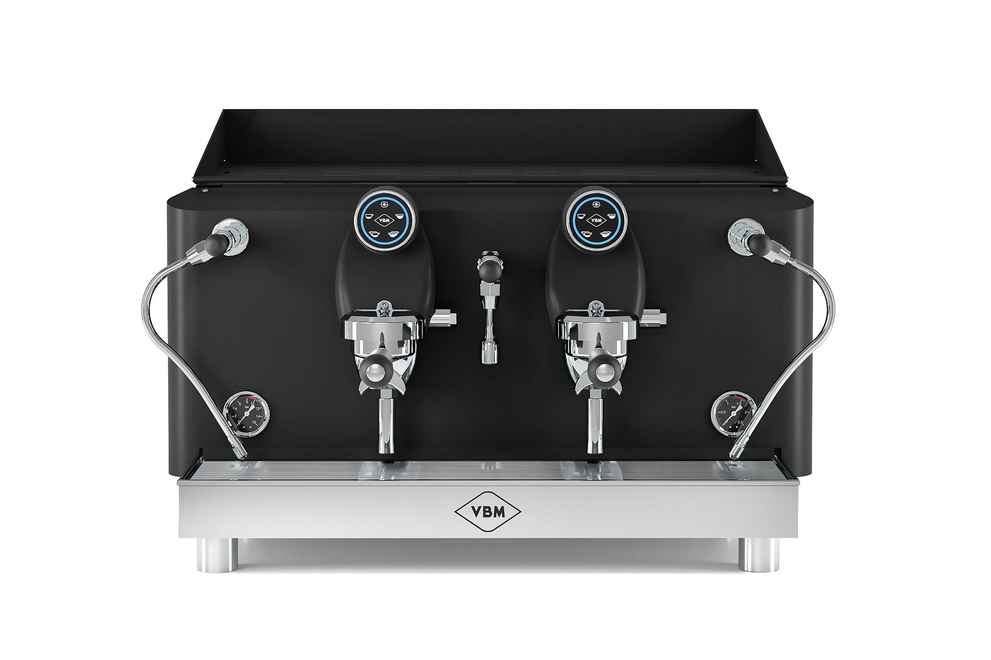 Ekspres kolbowy 2-grupowy VBM Lollo 2GR czarny