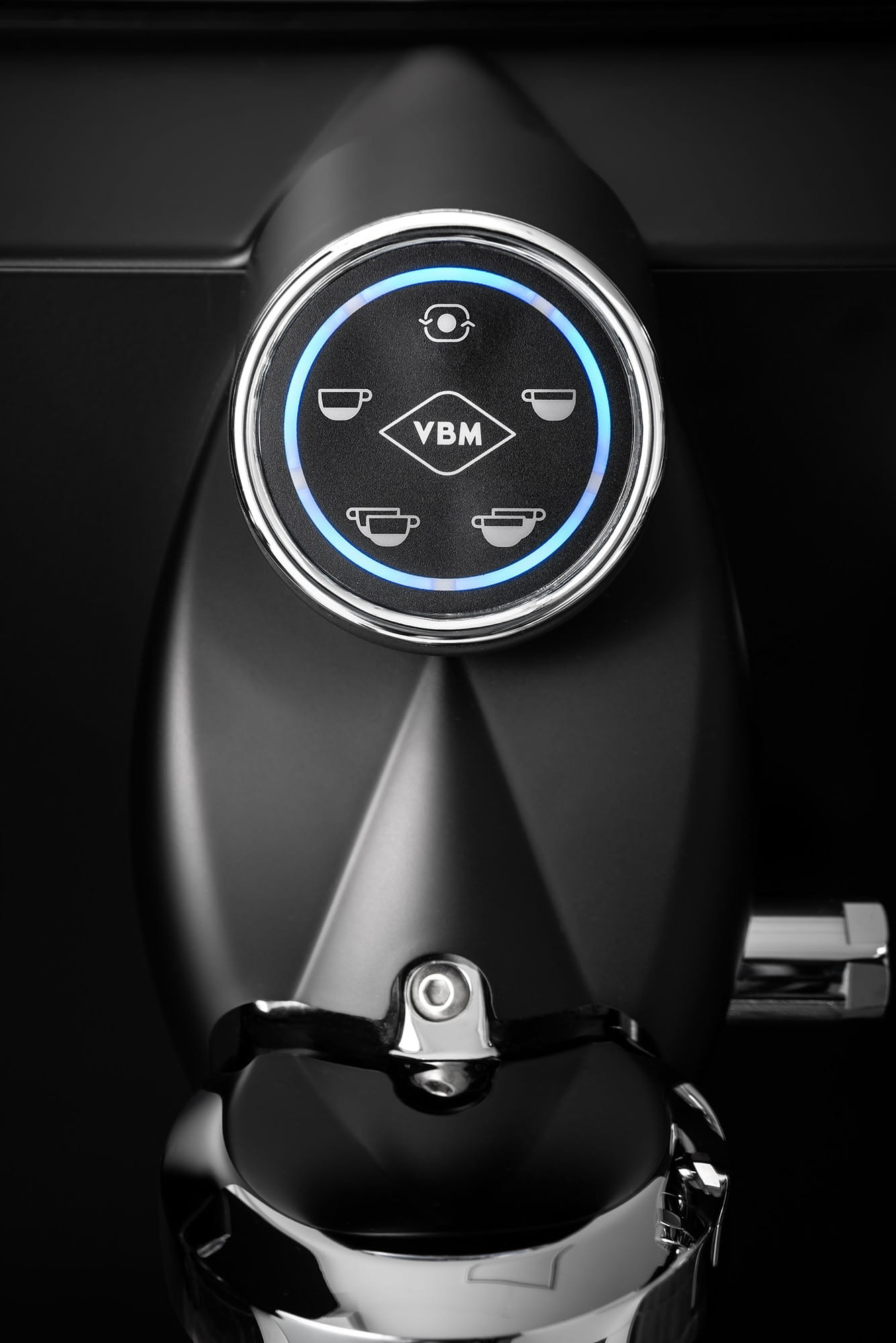 Ekspres kolbowy 2-grupowy VBM Lollo 2GR czarny - obrazek 2