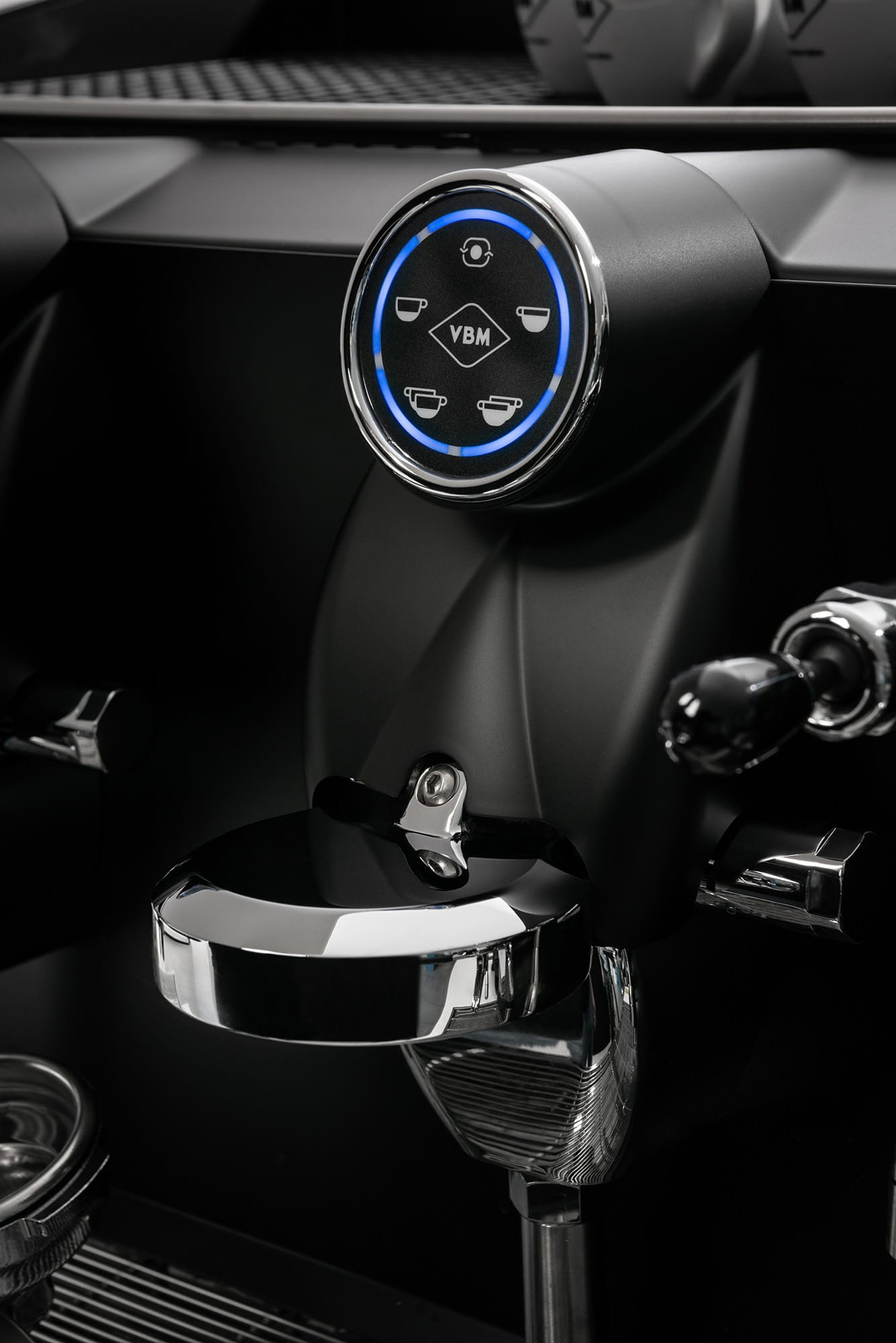 Ekspres kolbowy 2-grupowy VBM Lollo 2GR czarny - obrazek 3