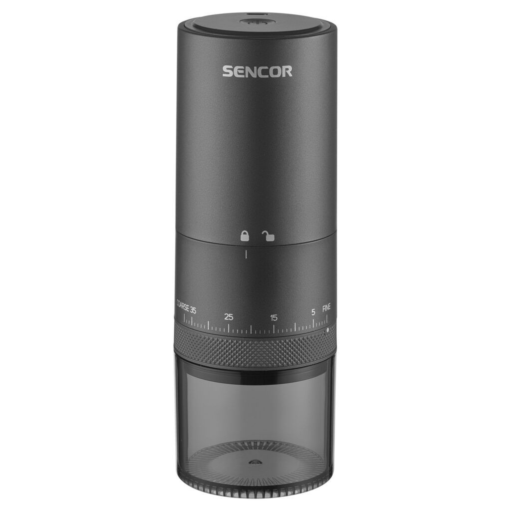 Sencor SCG 4000BK – Bezprzewodowy młynek do kawy USB-C,