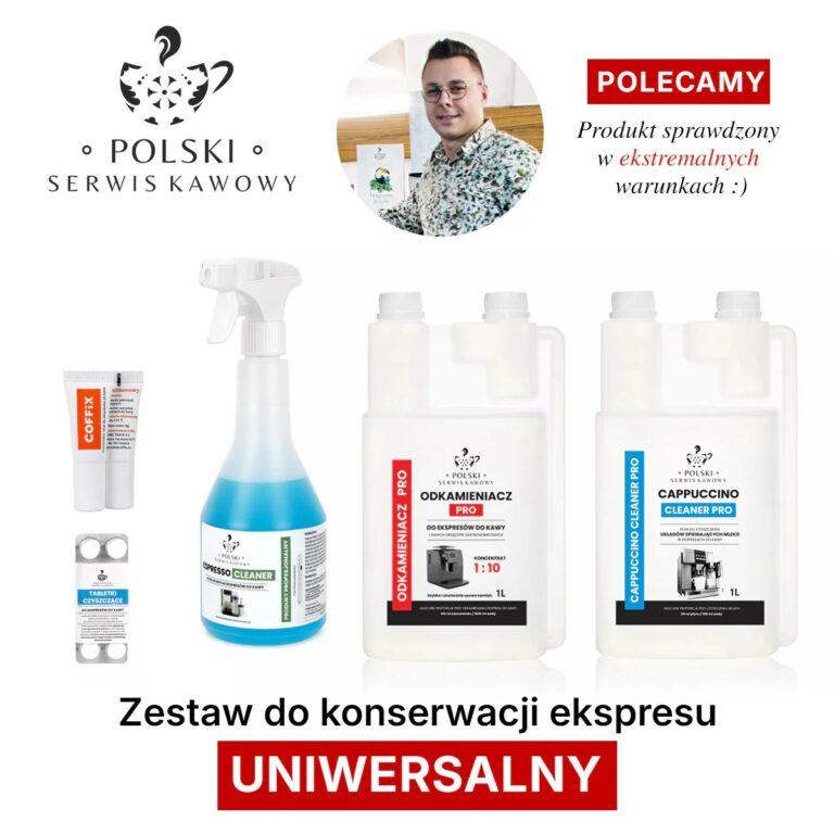 Zestaw do czyszczenia ekspresu