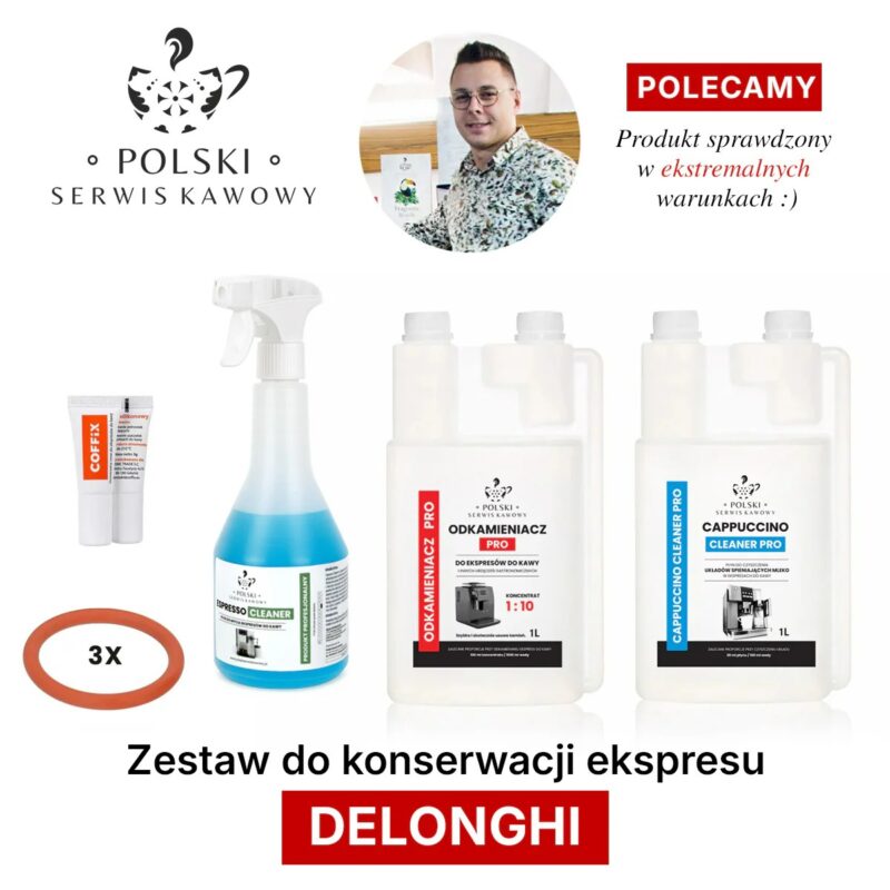 Zestaw do konserwacji ekspresów Delonghi