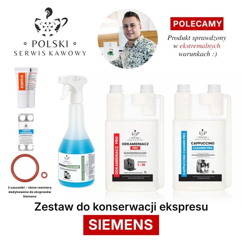 Zestaw do konserwacji ekspresów Siemens