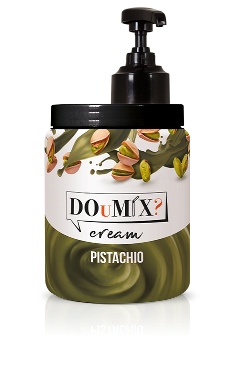 Krem do kawy pistacja DouMix 1,2 kg z pompką
