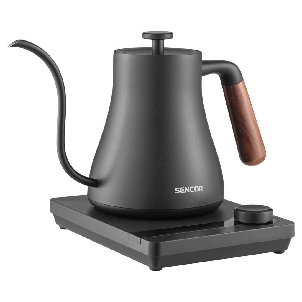 Czajnik elektryczny Sencor SWK 2828BK Pour Over 0,6 l, regulacja temperatury