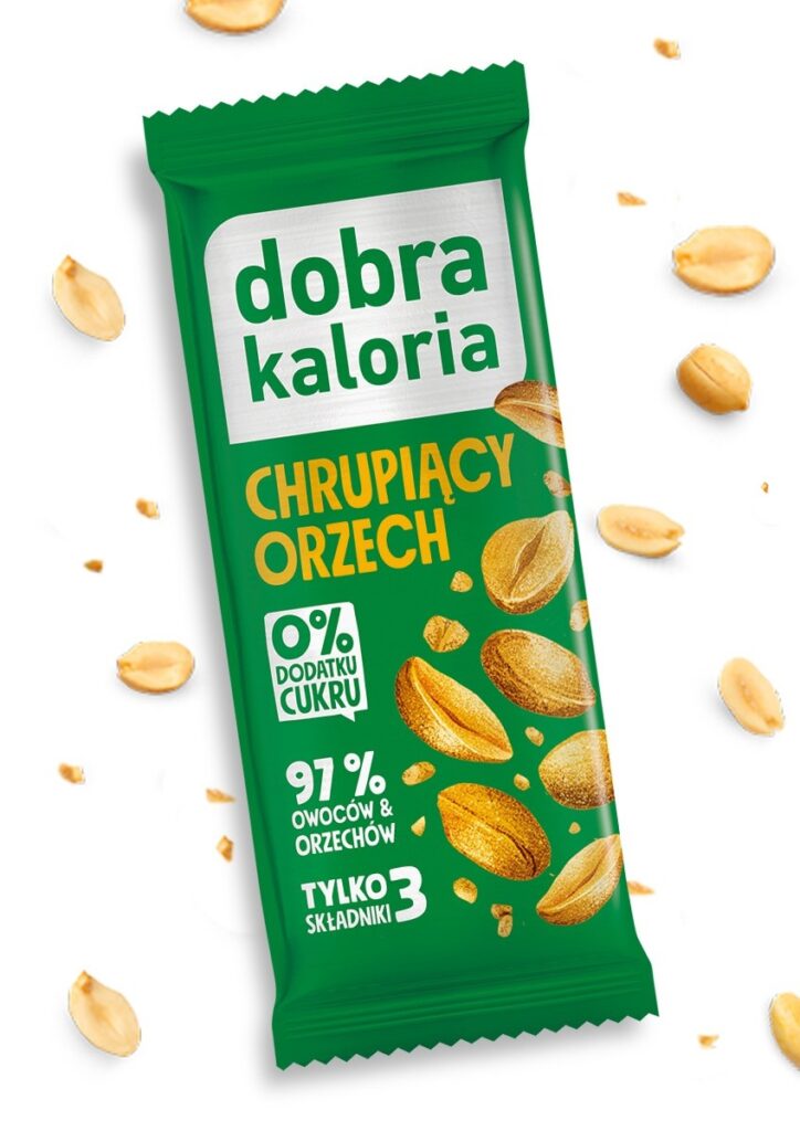 baton chrupiący orzech Dobra Kaloria 35 g