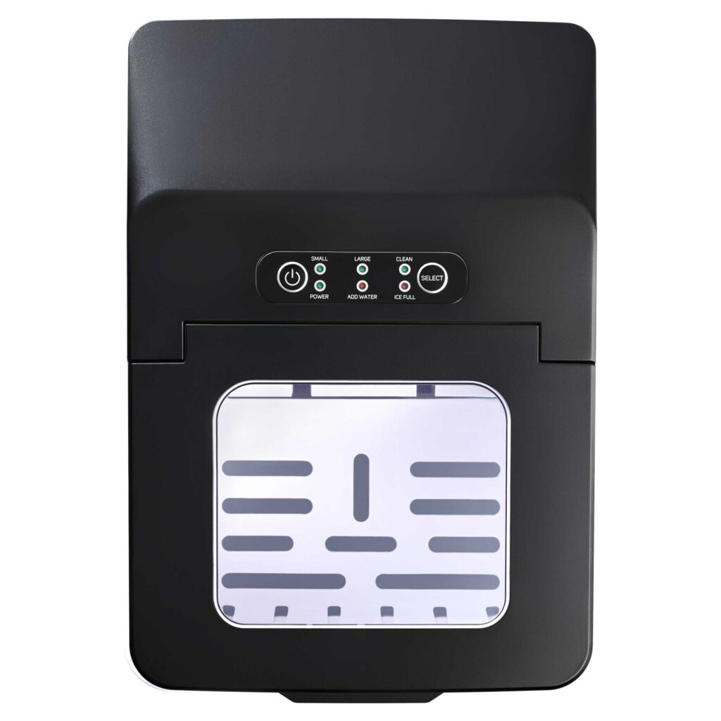Kostkarka do lodu Sencor SIM 3400SS 12 kg / 24 h — panel sterowania