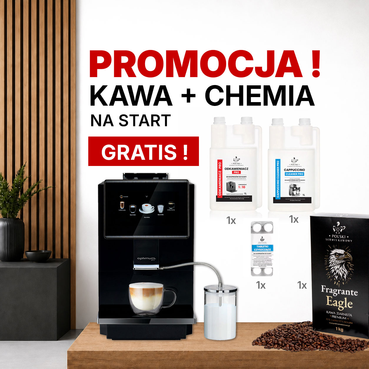 Optimum Pro Else EX-0219 automatyczny ekspres do kawy do biura