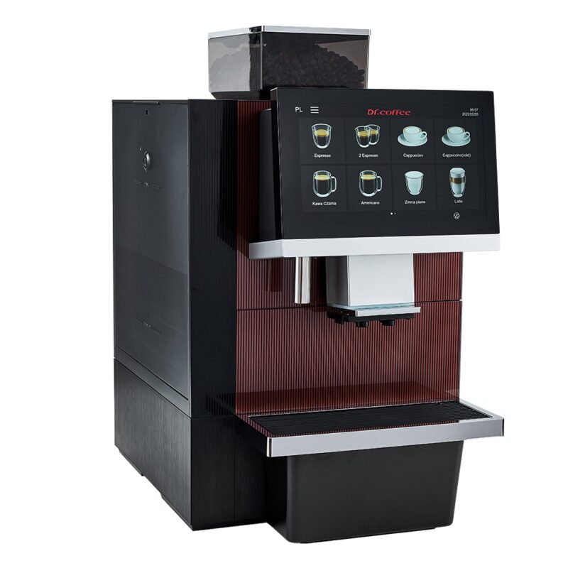 Dr.Coffee F16 – automatyczny ekspres do kawy, widok główny