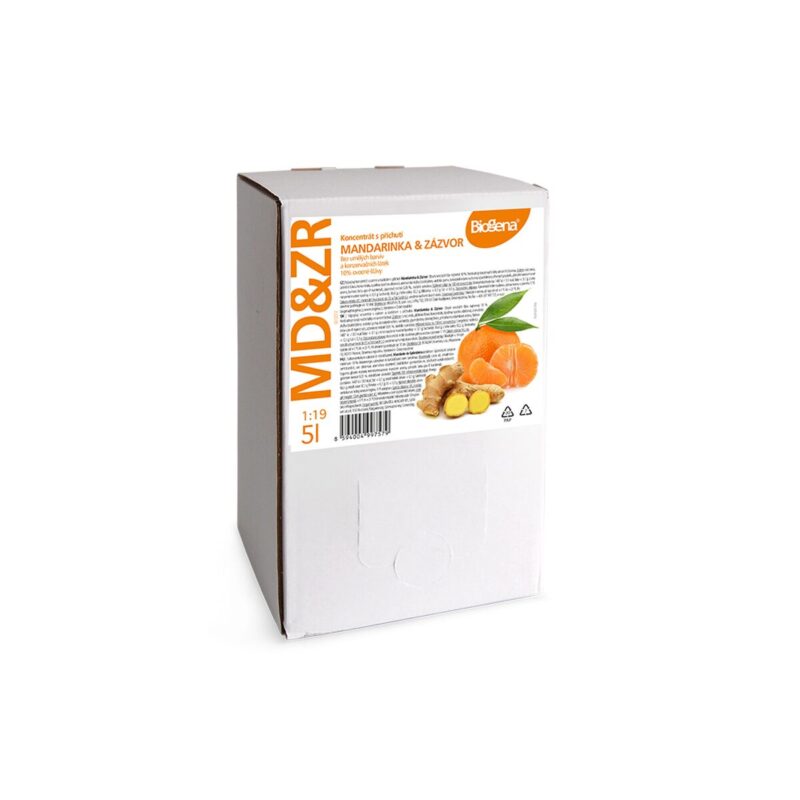 Koncentrat napoju Biogena Mandarynka i Imbir 5 l bag-in-box
