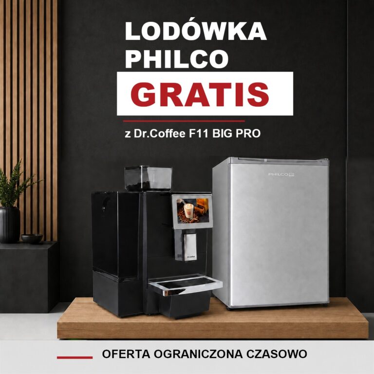 Dr.Coffee F11 BIG PRO z lodówką Philco gratis – promocja