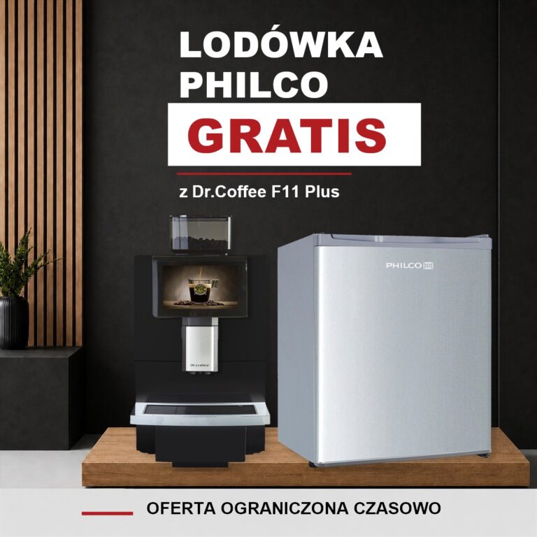 Dr.Coffee F11 Plus z lodówką Philco gratis – promocja