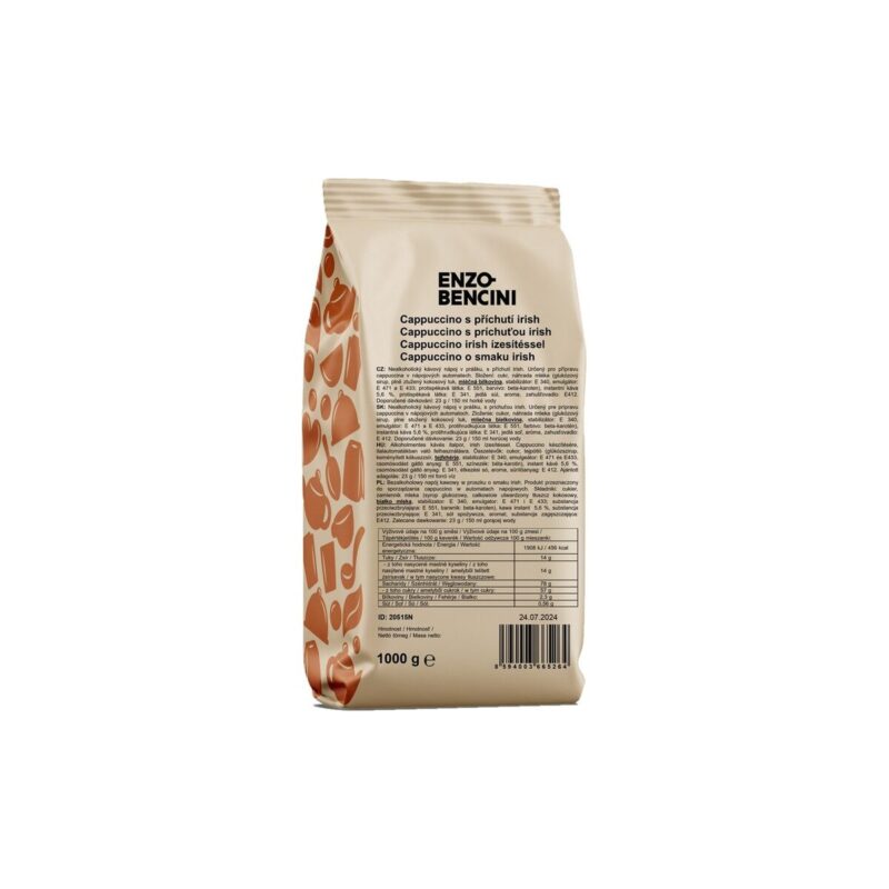Cappuccino instant Enzo Bencini Irish 1000 g