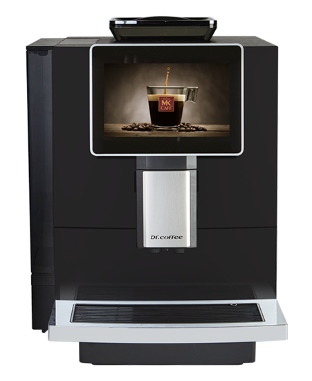 Ekspres automatyczny Dr.Coffee F10 PRO – widok z przodu