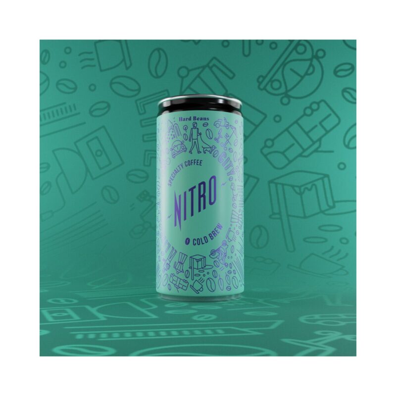 Napój kawowy Nitro Cold Brew Classic Hard Beans 200 ml