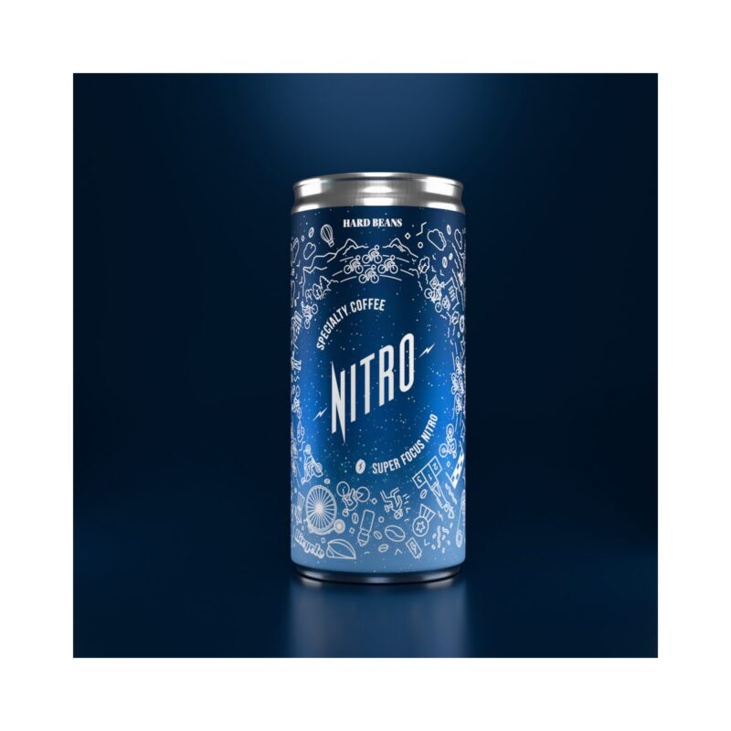 Napój kawowy Super Focus Nitro Hard Beans 200 ml