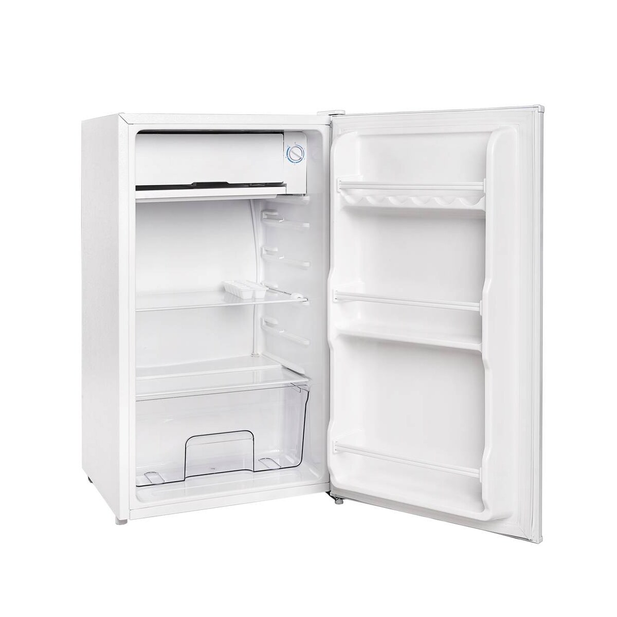 Lodówka Optimum LD-0110 Plus – otwarte wnętrze