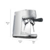 Ekspres Sage the Bambino SES450BSS – widok z boku