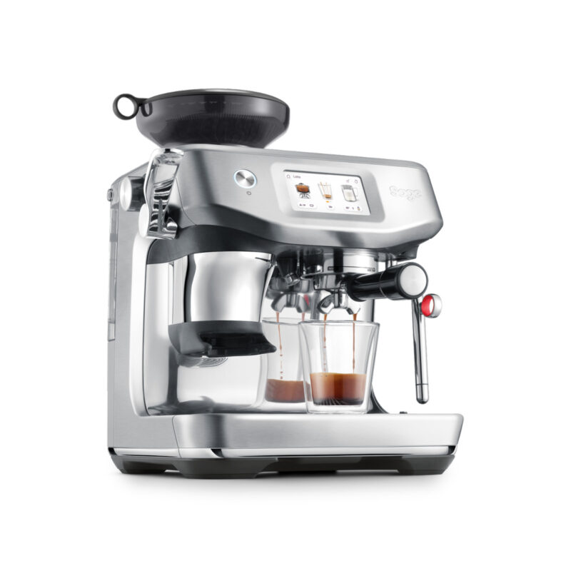 Ekspres Sage the Barista Touch Impress SES882BSS – widok z przodu