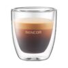 Zestaw szklanek do espresso Sencor SGX 001 2 × 80 ml – szklanka z espresso