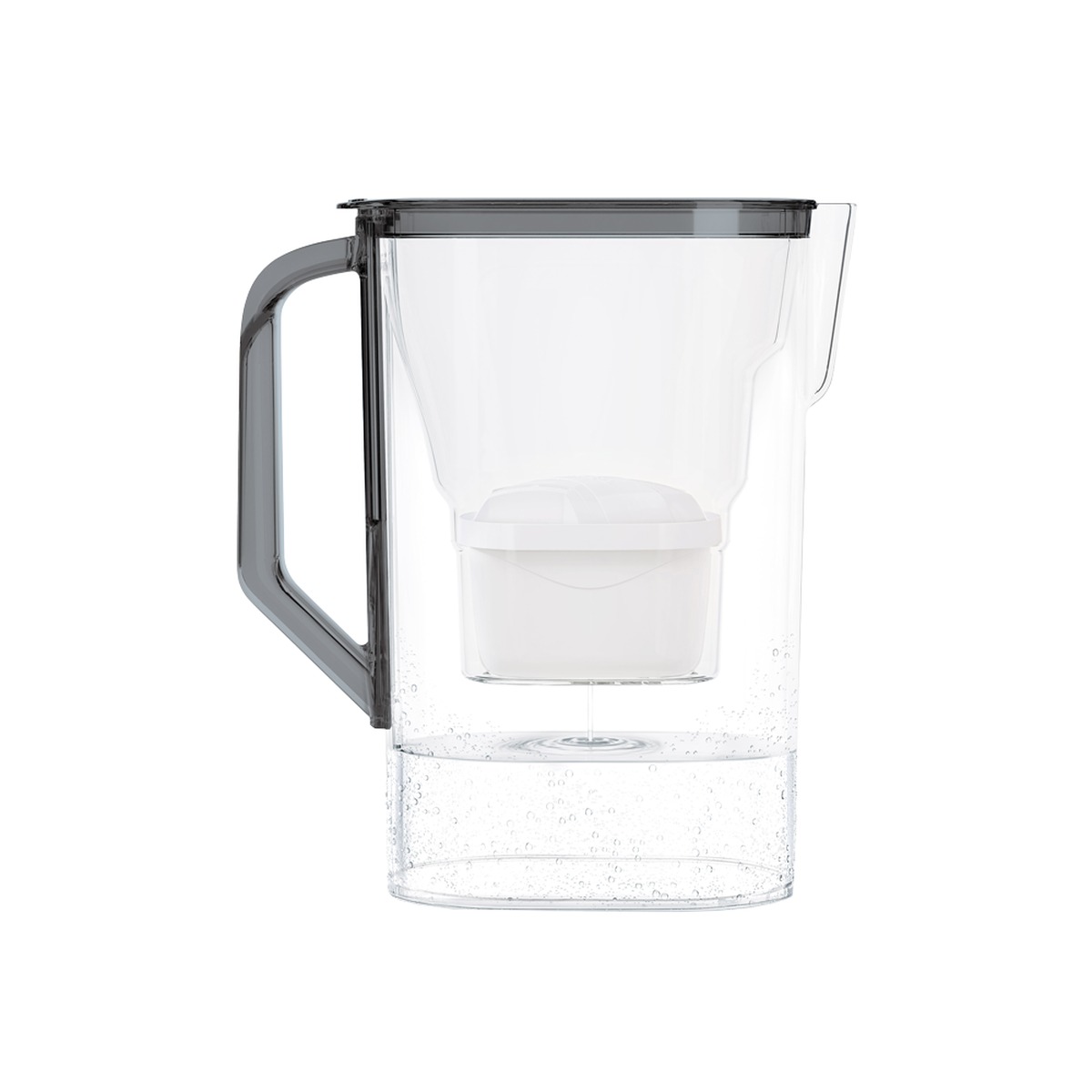 Dzbanek filtrujący Wessper D3 SLIM AquaMax 2,7 l czarny – widok całego dzbanka